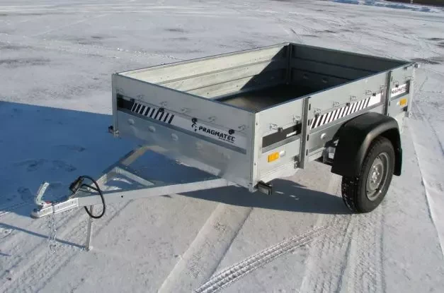 Buy Passing trailer Sarmat V0-2112 galvanized sides