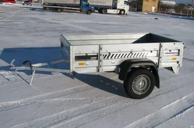 Buy Passing trailer Sarmat V0-2112 galvanized sides