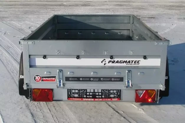 Buy Passing trailer Sarmat V0-2112 galvanized sides