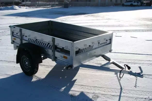 Buy Passing trailer Sarmat V0-2112 galvanized sides