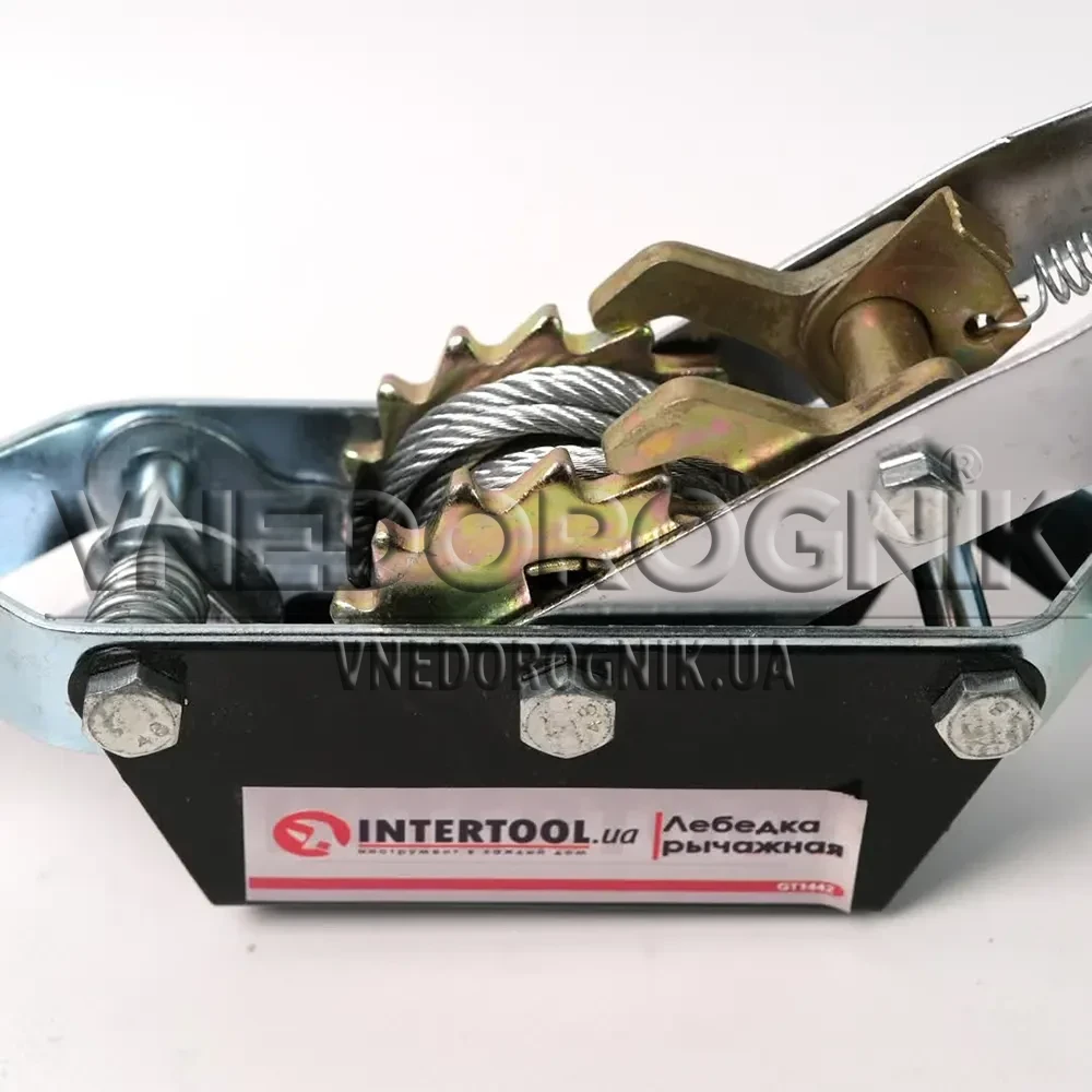 Купить Лебедка ручная рычажная Intertool GT1442 2 т