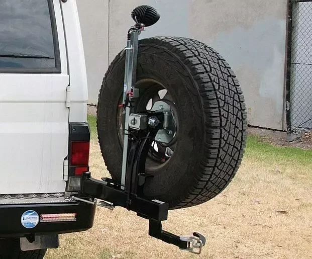 Купити Виносне кріплення запасного колеса KAYMAR до заднього бамперу на правую сторону Toyota Land Cruiser 70 K8120R