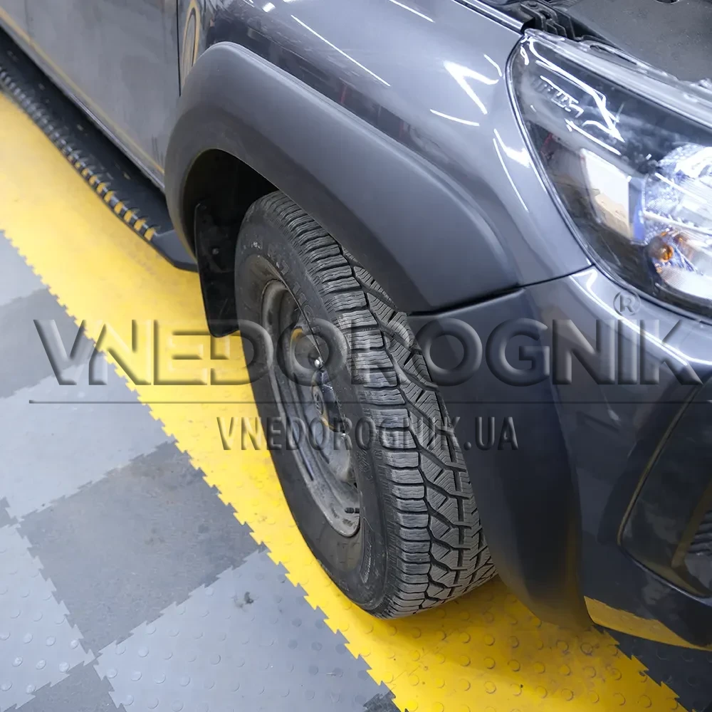 Купить Расширители крыла под покраску EGR Toyota Hilux 15+ #FF239380