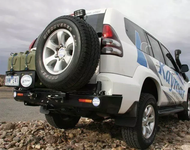 Купить Задний защитный бампер KAYMAR с двумя штоками TLC120 K3705