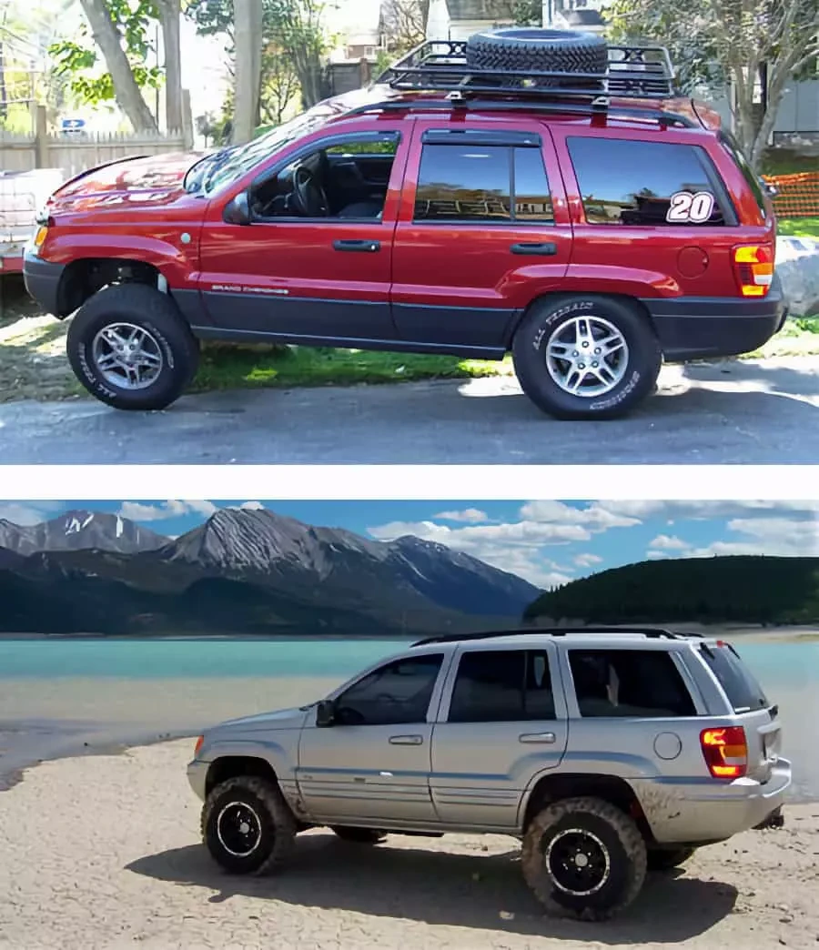 Buy Suit 4 "Lift BDS - Jeep Grand Cherokee wj wg