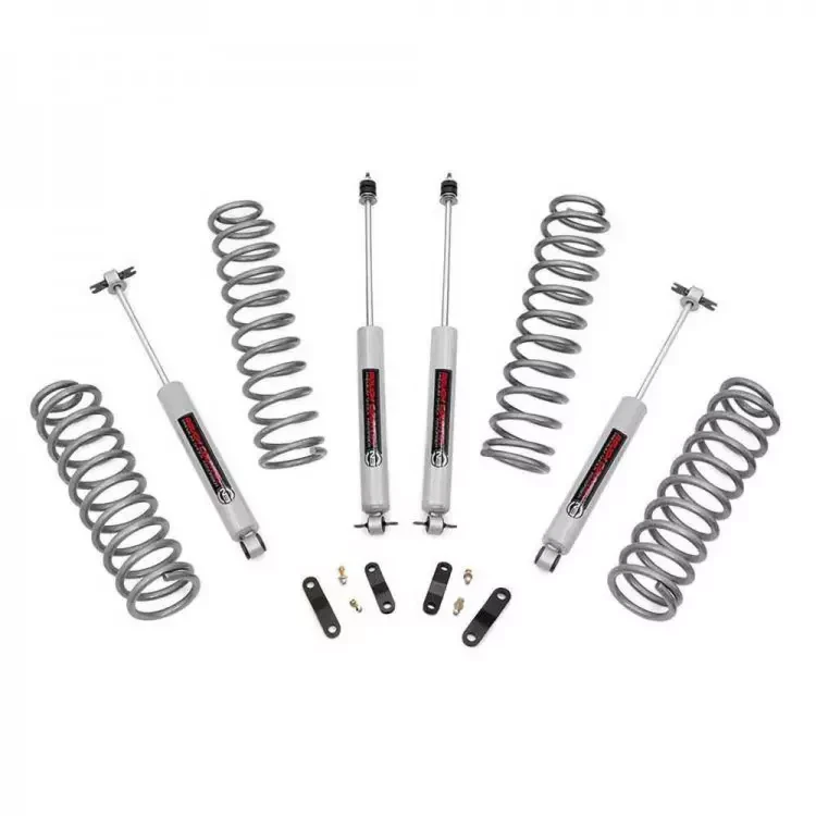 Купити Комплект підвіски 2,5" лифт Jeep Wrangler JK 4 door від Rough Country