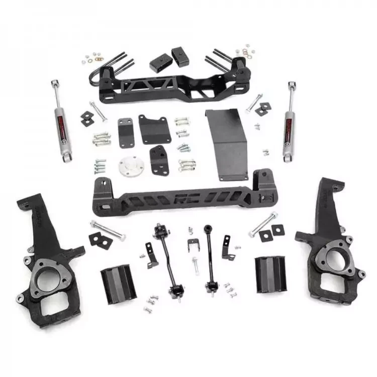 Buy Suit 4 "Lift Rough Country - Dodge RAM 1500 4WD 06-08