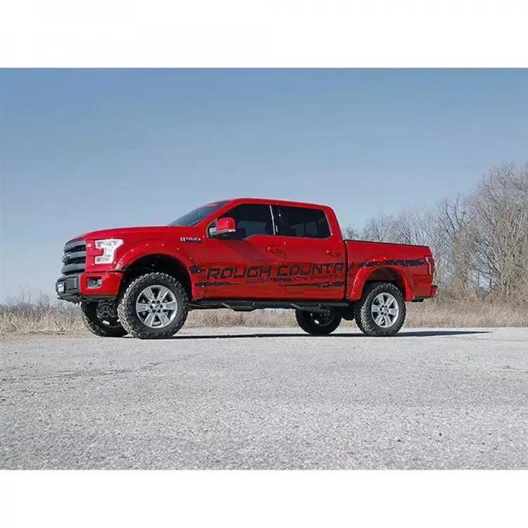 Купити Комплект підвіски 4" лифт Rough Country - Ford F150 4WD 15-18