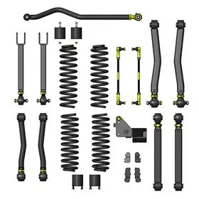 Купити Комплект підвіски Overland Plus 2,5" лифт CLAYTON OFF ROAD - Jeep Wrangler JK 07-18