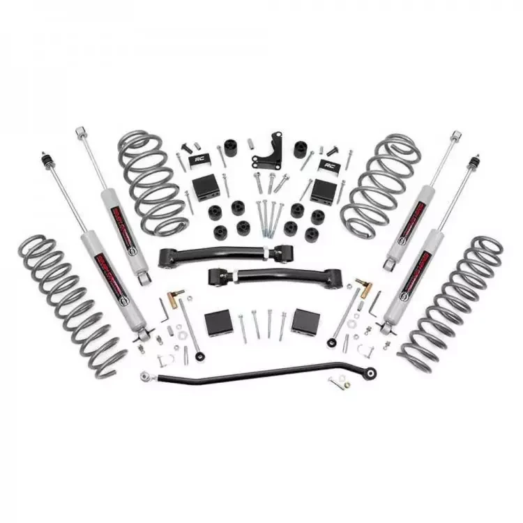 Купить Комплект подвески 4" лифт Rough Country Pro - Jeep Grand Cherokee WJ WG
