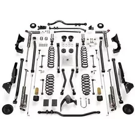 Купить Комплект подвески Alpine CT6 with Falcon Fast Adjust 3.3 Piggyback shocks 6" лифт TeraFlex - Jeep Wrangler JK 07-18 4 Doors