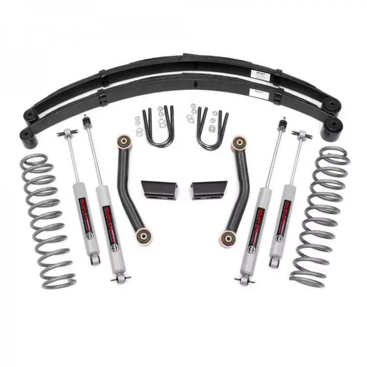 Buy Suit Suspension Series II 3 "Lift Rough Country - Jeep Cherokee XJ 84-01