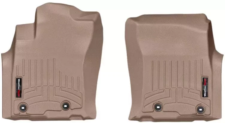 Купити Килимки гумові WeatherTech Toyota LC150 14+ передні бежеві 454931