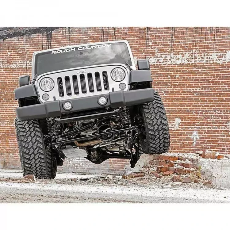 Buy Suit 4 "Lift Rough Country - Jeep Wrangler JK 07-18 4 Doors