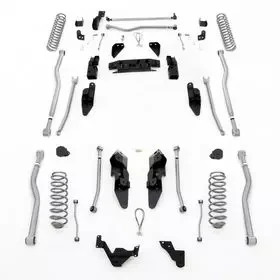 Купить Комплект подвески 3,5" лифт Long Arm 4 Link RUBICON EXPRESS - Jeep Wrangler JK 2 door