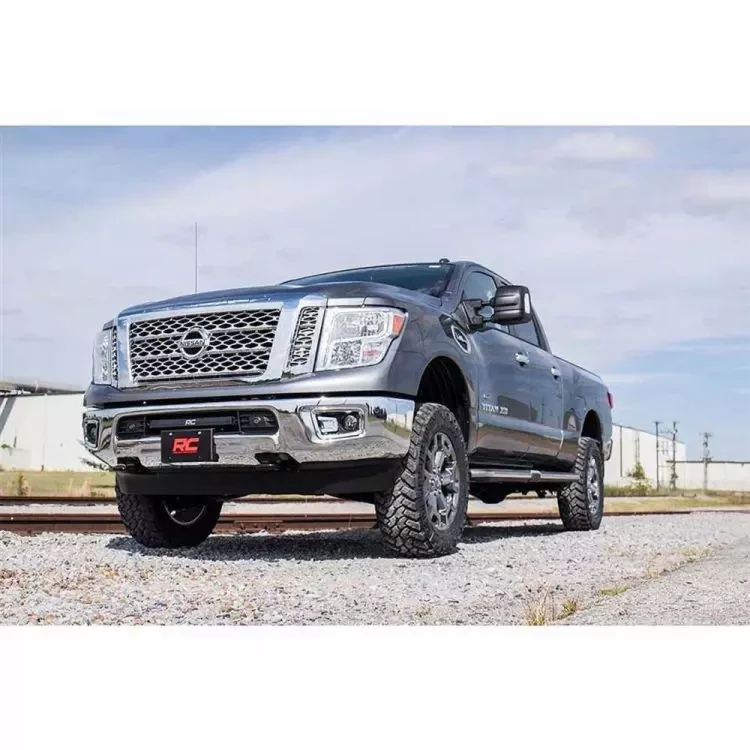 Buy Suit 3 "Lift Rough Country Bolt-on-Nissan Titan XD 16-18