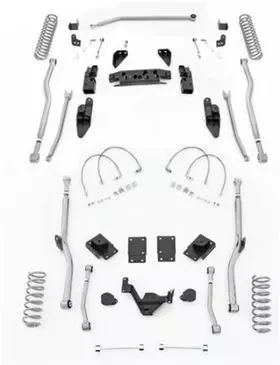 Купить Комплект подвески 3,5" лифт Extreme Duty Long Arm 4 Link Front / Radius Rear RUBICON EXPRESS - Jeep Wrangler JK 4 door