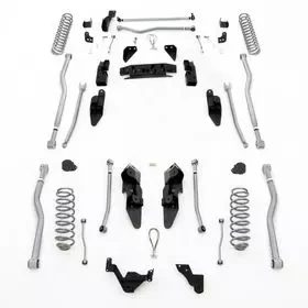 Buy Suspension Suit 4.5 "Lift Long Arm 4 Link Rubicon Express - Jeep Wrangler JK 4 Door