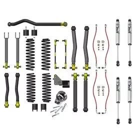 Купить Комплект подвески Premium 3,5" лифт with FOX 2.0 Performance Shocks Clayton  - Jeep Wrangler JK 07-18 4 Door