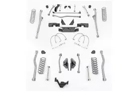 Купити Комплект підвіски 4,5" лифт Jeep Wrangler JK 4 door від Extreme Duty Long Arm Radius Front / 4 Link Rear RUBICON EXPRESS