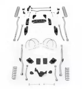 Купити Комплект підвіски 4,5" лифт Jeep Wrangler JK 4 door модель Extreme Duty Long Arm 4 Link Front / Radius Rear RUBICON EXPRESS