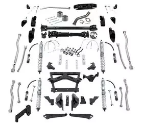 Купити Комплект підвіски Extreme-Duty 4-Link Long Arm Coilover  Airbumps  Front/Rear Drive Shafts RUBICON EXPRESS - Jeep Wrangler JK 4 door