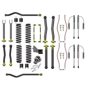 Купить Комплект подвески Premium 3,5" лифт with FOX 2.0 Performance Reservoir Shocks Clayton  - Jeep Wrangler JK 07-18 2 Door