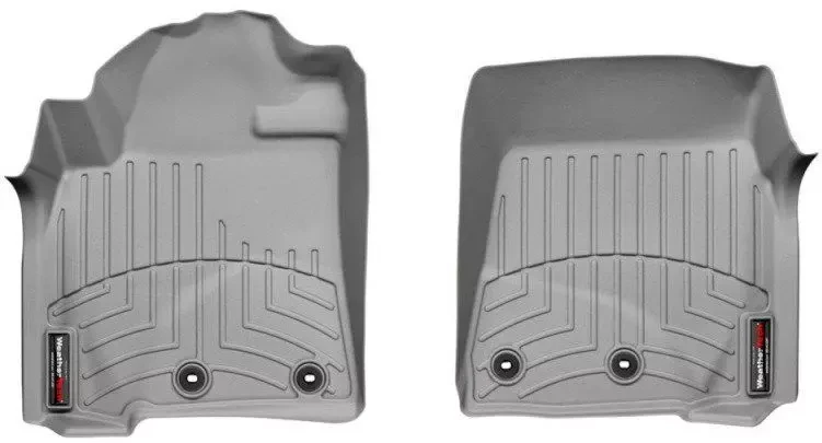Купити Килимки гумові WeatherTech Toyota LC200 12+ передні сірі 464231