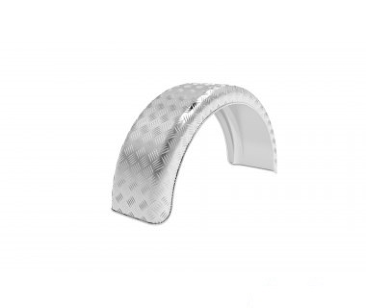 Купить Алюмінієве крило для легкового причепа B=220 мм із захисним профілем Domar Алюміній Італія (1101129130)