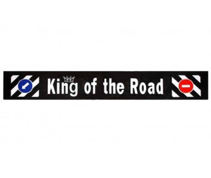 Купить Задній бризговик King of the road 350x2400мм з об'ємним написом Гума Туреччина (1105835042)