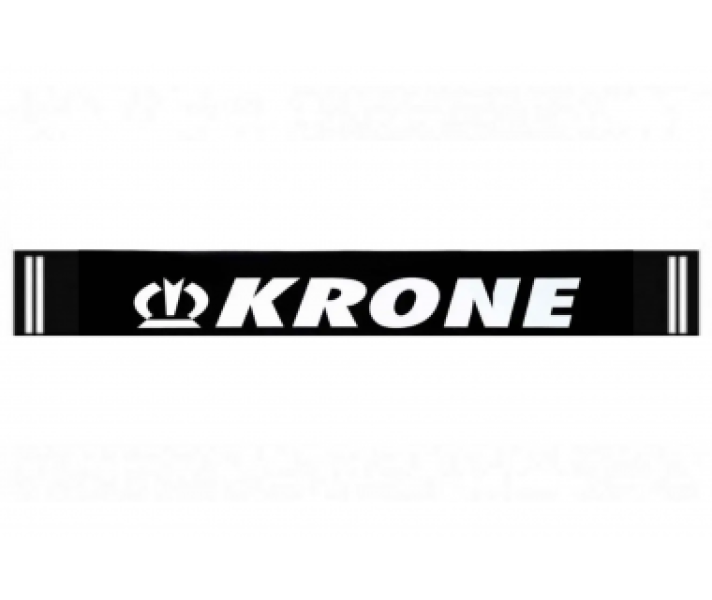 Buy Rear bizoper Krone 350x2400mm with voluminous inscription Turkey rubber (1105835004)