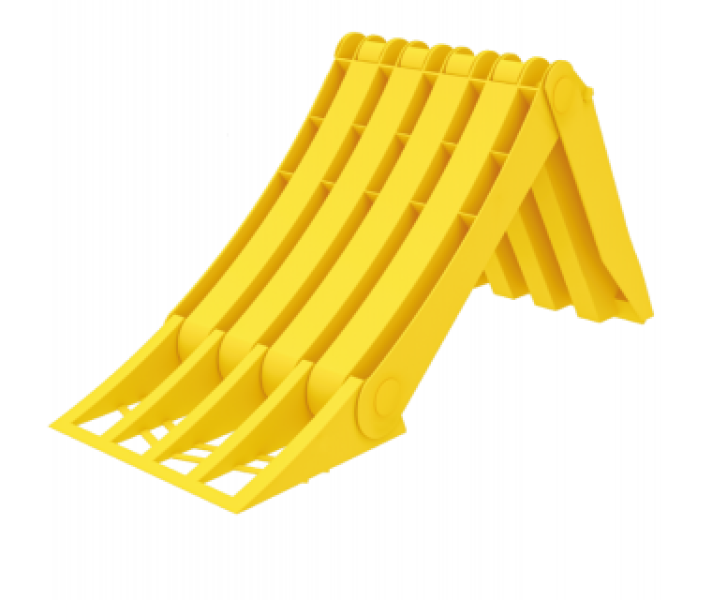 Купить Упор пластиковий противідкатний Lokhen "ORIGAMY",  472x199x230мм, E53 Lokhen Пластик Італія (1104500100)