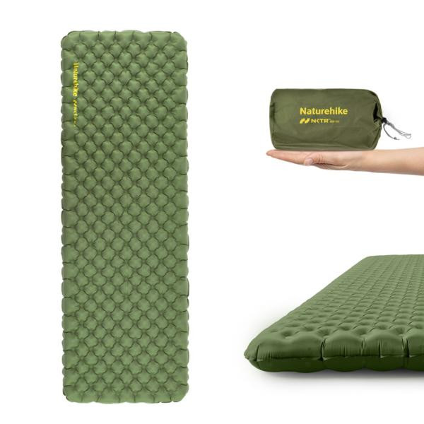 Buy Mattress inflatable over -light single Naturehike CNK2450WS014, rectangular green