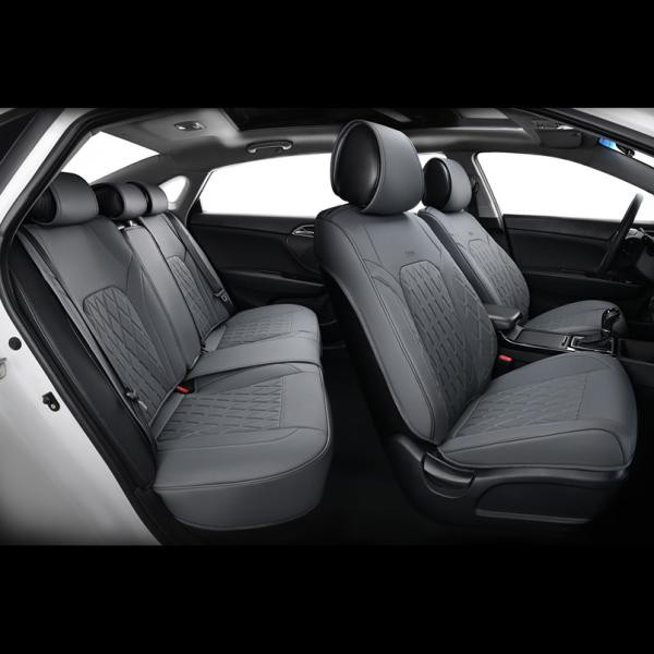 Buy Set, 3D Beltex Malibu, Grey seats covers