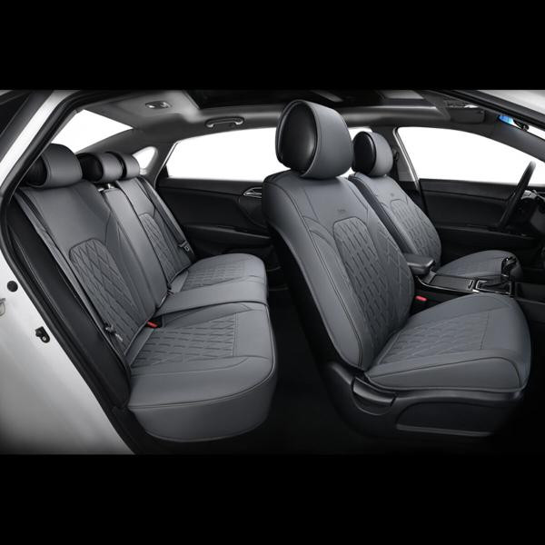 Buy Set, 3D Beltex Malibu, Grey seats covers