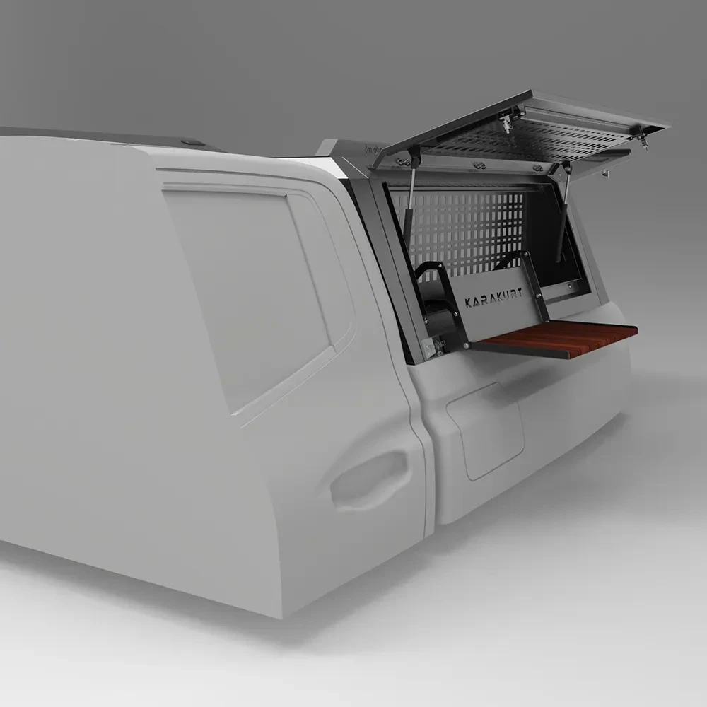 Купити Столик для бокового органайзера в металевий кунг Carakurt