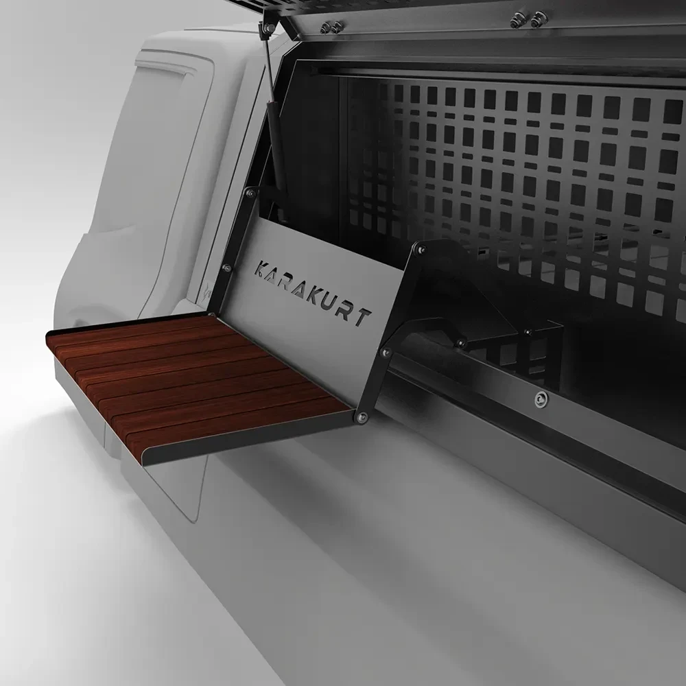 Купити Столик для бокового органайзера в металевий кунг Carakurt