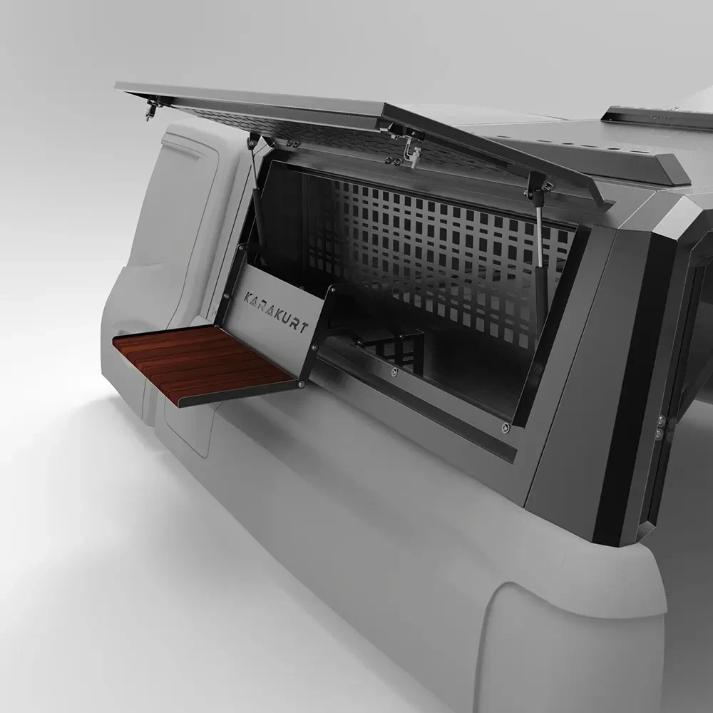 Купити Столик для бокового органайзера в металевий кунг Carakurt