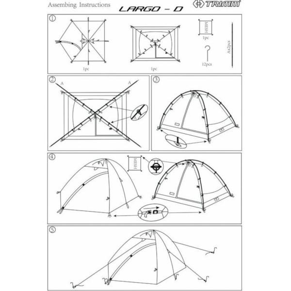 Buy Trimm Largo D tent
