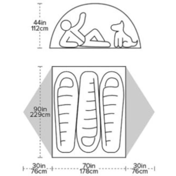 Buy Tent Big Agnes blacktail 3
