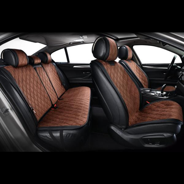 Buy Premium capes for front seats Winso Pro Prestige, Coffee-Black 2pcs.