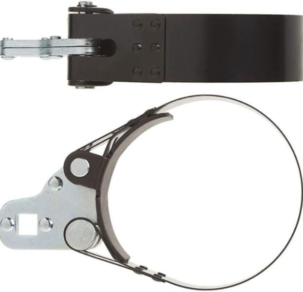 Купити Съемник масляного фильтра ленточный, грузовой, захват 105-120 мм (FORCE 61905120)