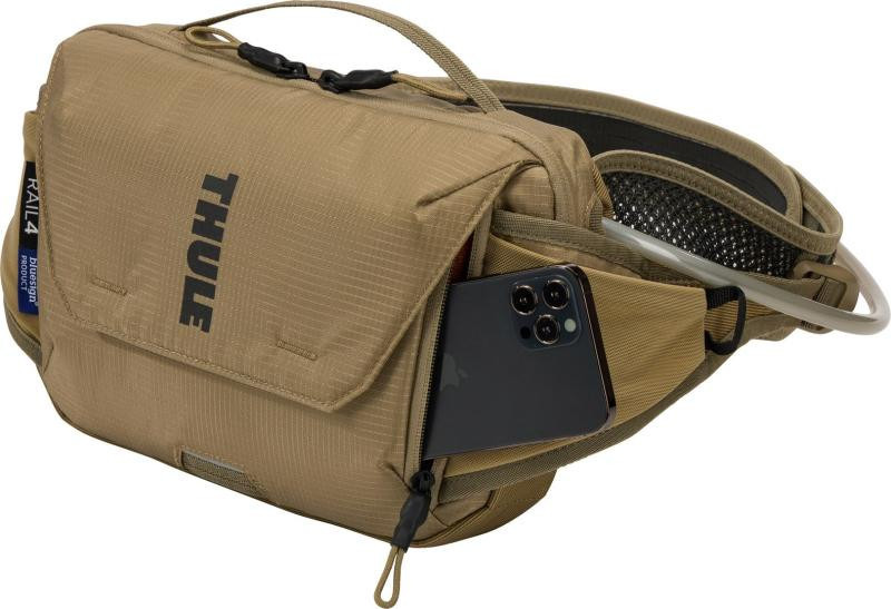 Купить Сумка на пояс Thule Rail Hip Pack 4L (Faded Khaki) 3205307 (TH 3205307)