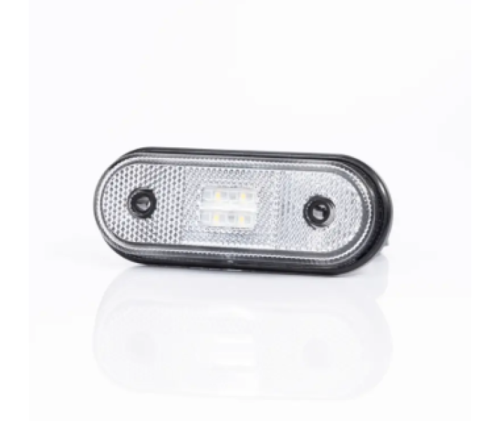 Купить Габаритний ліхтар для вантажівок білий з рефлектором, Fristom Fristom LED Польща (2406100021)