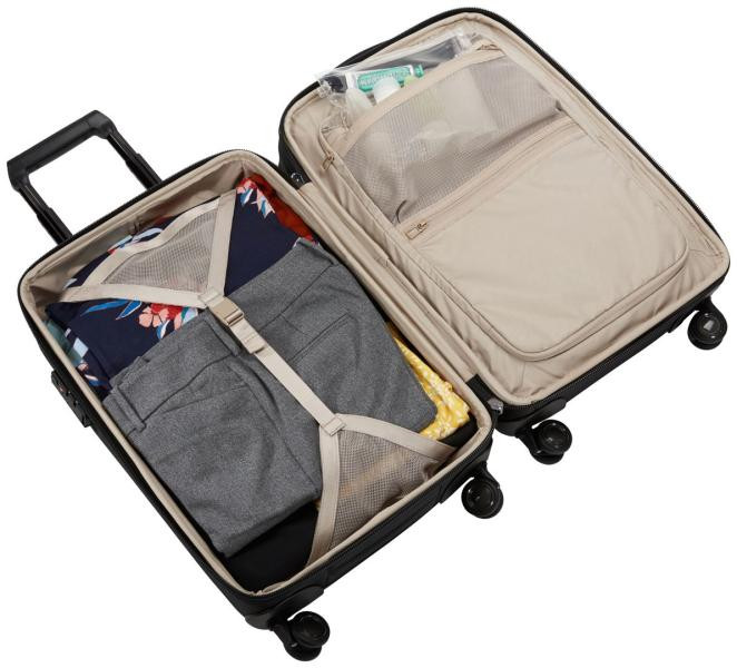 Купити Чемодан на колесах Thule Spira Carry-On Spinner with Shoes Bag (Black) (TH 3204143)
