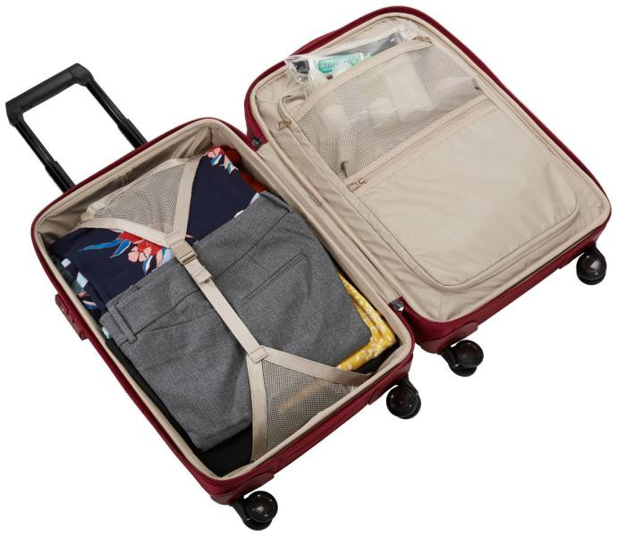 Купити Чемодан на колесах Thule Spira Carry-On Spinner with Shoes Bag (Rio Red) (TH 3204145)
