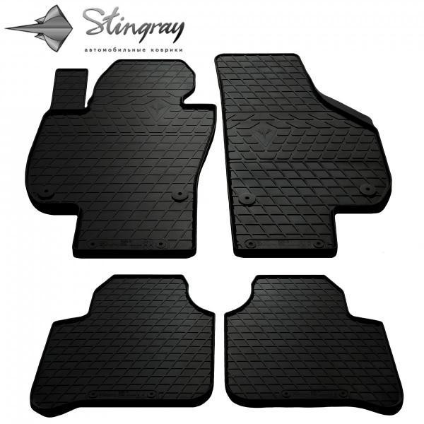 Купити Автоковрики Stingray Skoda Skoda Superb 2 4 шт Чорние (1020234)
