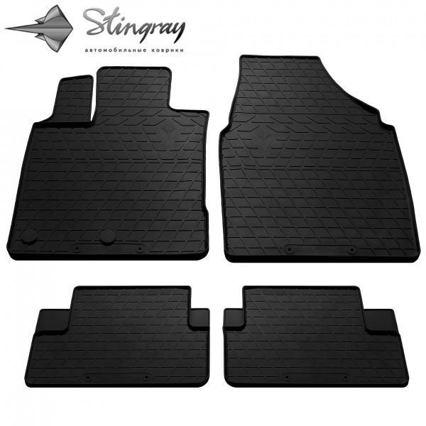 Купити Автоковрики Stingray Nissan Nissan Qashqai 4 шт Чорние (1014294)