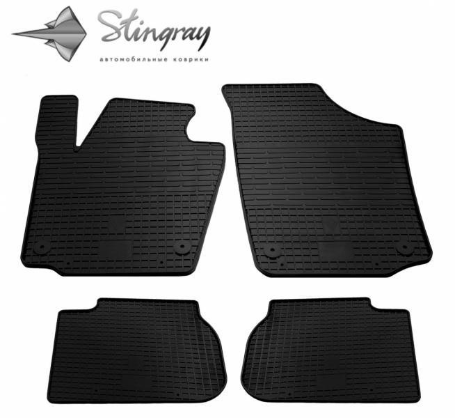 Купити Автоковрики Stingray Skoda Skoda Rapid 4 шт Чорние (1020014)