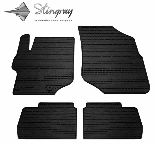 Купити Автоковрики Stingray Citroen Citroen C-Elysee 2013- 4 шт Чорние (1016114)